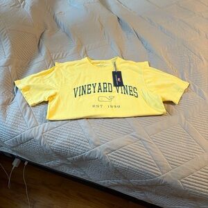 Vineyard Vines Bright Yellow Tee